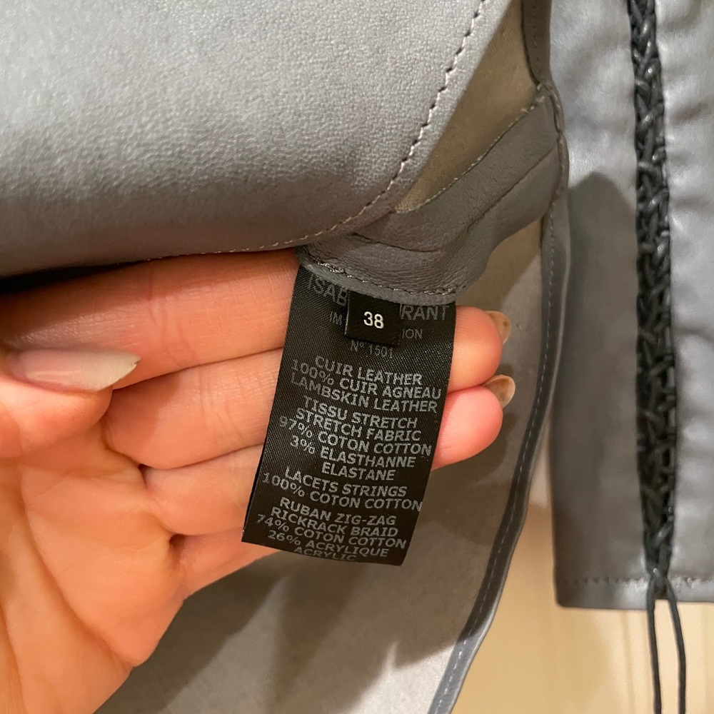 Brand new with tag Isabel marant leather top - Picture 3 of 3